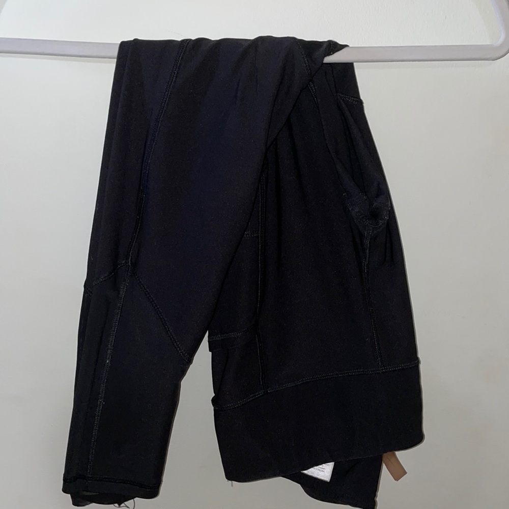 Well used black leggings